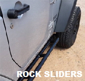 Custom Jeep Rock Sliders.